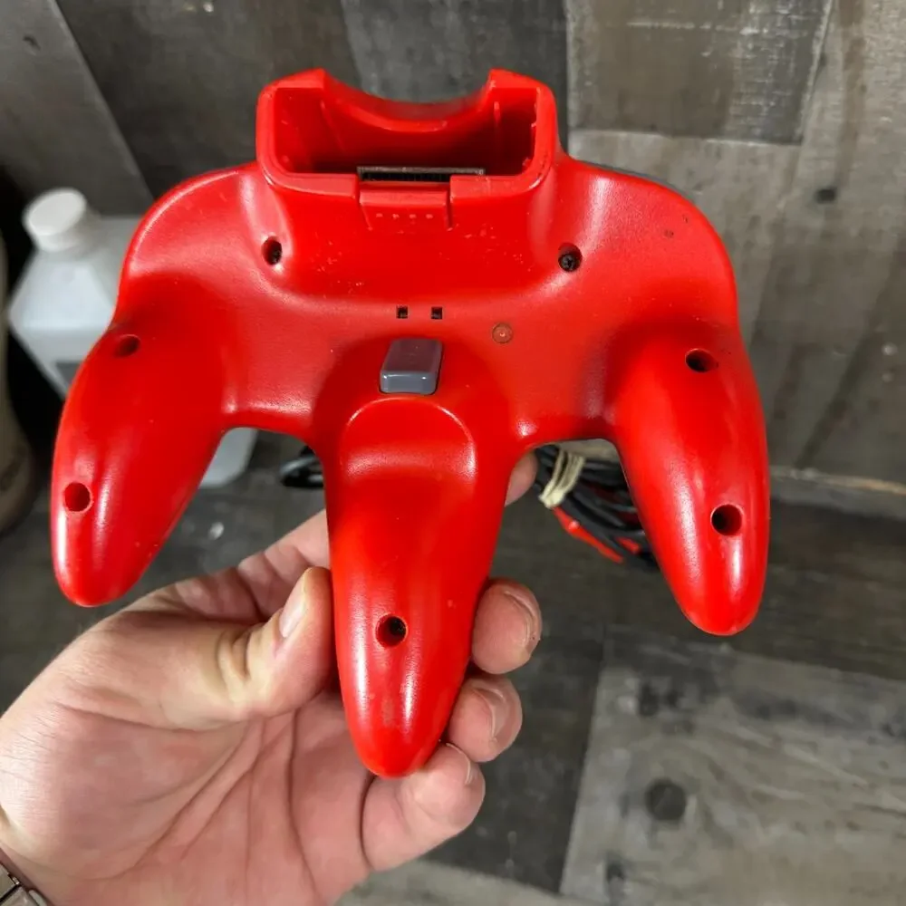 Nintendo 64 Red Controller OEM N64